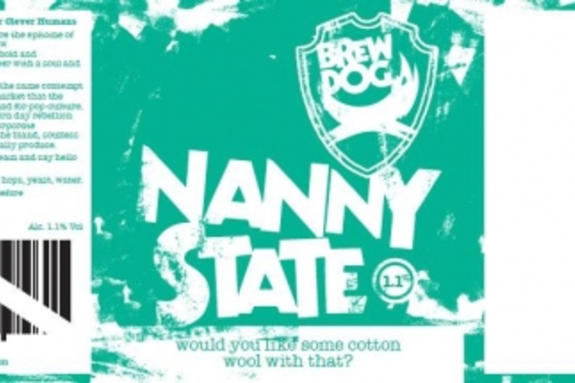 Nanny State Label and Text