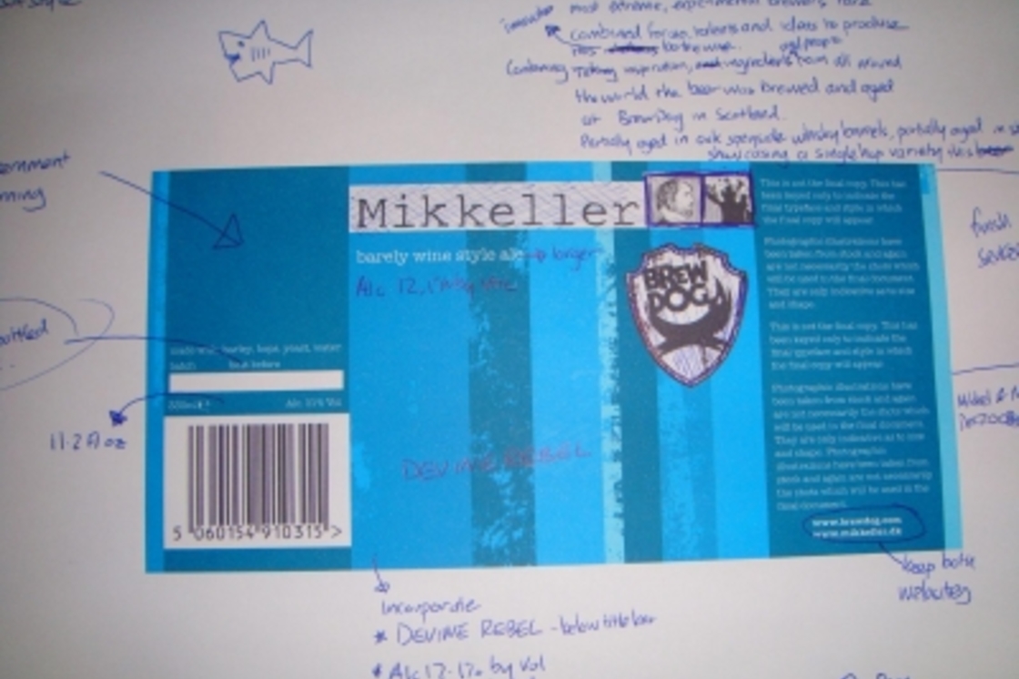 Mikkeller collaboration: Label Workshop
