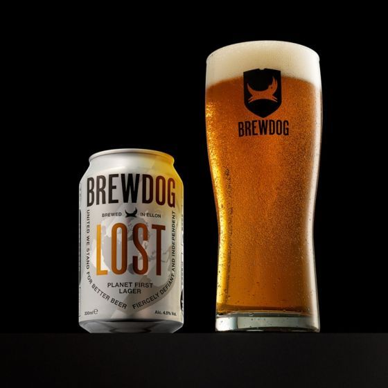Bestel BrewDog's Lost Lager - 24x330ml